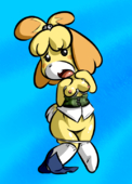 Animal_Crossing Isabelle // 516x720 // 228.7KB // png