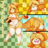 Animal_Crossing Isabelle // 1280x1280 // 2.0MB // png
