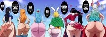 Boa_Hancock Carrot_(One_Piece) Kibou-kage Nami Nefertari_Vivi Nico_Robin One_Piece Yamato_(One_Piece) // 4096x1470 // 692.5KB // jpg