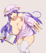 Patchouli_Knowledge Touhou_Project // 597x692 // 267.3KB // png