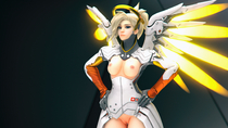 3D Mercy Overwatch Rescraft // 2048x1152 // 1.3MB // jpg