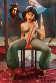 3D Aladdin Blender Princess_Jasmine kkyr_nsfw // 1080x1600 // 1.7MB // png