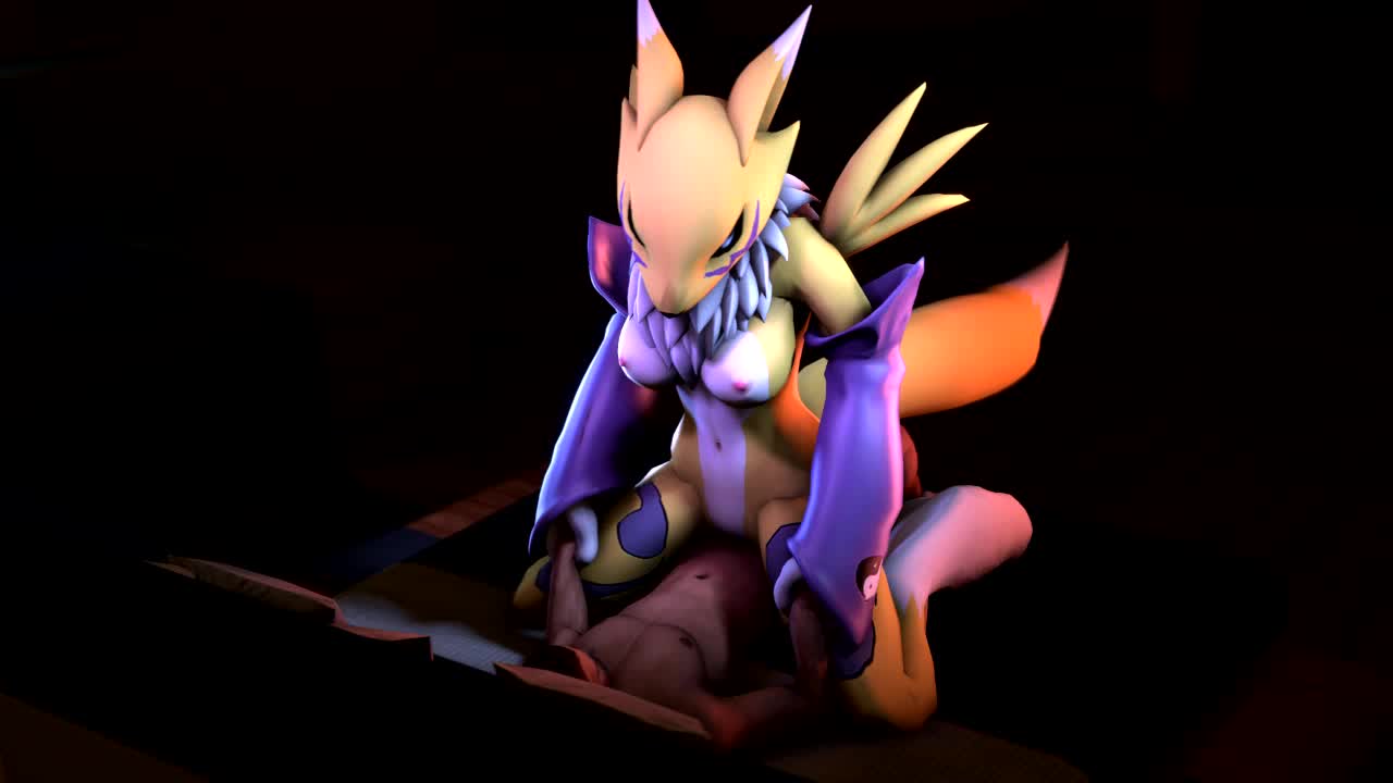 3D Animated Digimon Renamon Source_Filmmaker evilbanana // 1280x720 // 3.5MB // webm