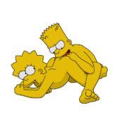 Bart_Simpson Lisa_Simpson The_Simpsons // 1000x1000 // 81.6KB // png