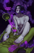 Beast_Boy DC_Comics Raven Teen_Titans Thirstastic // 2040x3210 // 3.0MB // jpg