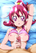 AI-generated Cure_Heart DokiDoki!_PreCure Mana_Aida Nizigami // 1280x1870 // 2.8MB // png