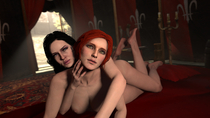 JuiceSFM Source_Filmmaker Triss_Merigold Yennefer // 2560x1440 // 938.7KB // jpg