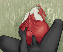 Blaziken_(Pokémon) DragonTherapist Pokemon // 1442x1200 // 1.0MB // png