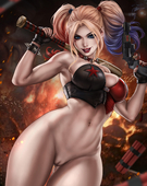 Batman_(Series) DC_Comics Harley_Quinn dandonfuga // 3927x4961 // 1.4MB // jpg