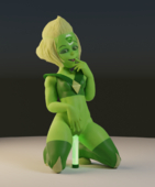 3D Blender Peridot Steven_Universe TehRiddles // 861x1039 // 1012.6KB // png