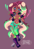 Octoling Splatoon marina_ida // 1280x1810 // 237.1KB // jpg