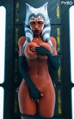 3D Ahsoka_Tano Pyro_(Artist) Star_Wars Togruta // 2500x4000 // 1.4MB // jpg