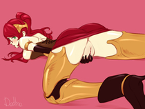 Dedline Pyrrha_Nikos RWBY // 500x375 // 111.9KB // png