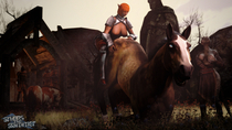 3D Horse(s) Skyrim Source_Filmmaker The_Elder_Scrolls snippstheslammer // 1920x1080 // 4.6MB // png