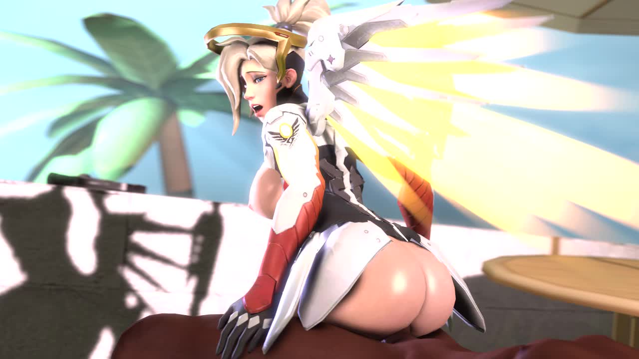 3D AmbrosineSFM Animated Mercy Overwatch Source_Filmmaker // 1280x720 // 1.4MB // webm