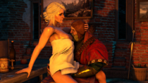 3D Bleur Bloody_Baron Ciri Source_Filmmaker The_Witcher The_Witcher_3:_Wild_Hunt // 3840x2160 // 10.3MB // png