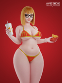 3D McDonald's Mei-Ling_Zhou Overwatch ave3dx // 1500x2000 // 1.4MB // png