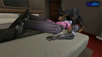 3D Animated Overwatch Vicesfm Widowmaker // 400x225 // 1.6MB // gif