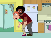 Animated Family_Guy Jerome_(Family_Guy) Lois_Griffin Sfan Sound // 1600x1200, 25.2s // 5.6MB // webm