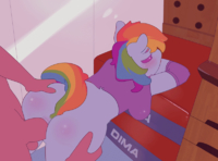 Animated My_Little_Pony_Friendship_Is_Magic Rainbow_Dash // 800x592 // 538.2KB // gif