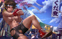 Logan_Cure Sakura_Kasugano Street_Fighter // 5043x3172 // 1.2MB // jpg