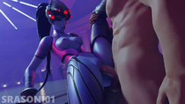 3D Animated Blender Overwatch Srasoni Widowmaker // 1280x720, 10.5s // 1.8MB // mp4