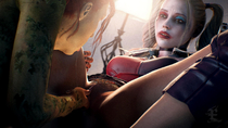 3D Batman_(Series) DC_Comics Harley_Quinn Poison_Ivy XieAngel // 1920x1080 // 318.0KB // jpg