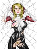 Armando_Huerta Emma_Stone Gwen_Stacy Spider-Gwen Spider-Man_(Series) // 1055x1368 // 1.0MB // jpg