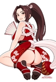 King_of_Fighters Mai_Shiranui rezodwel // 810x1200 // 123.2KB // jpg