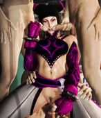 3D ImaginaryDigitales Juri_Han Street_Fighter Street_Fighter_V XNALara // 2571x3000 // 7.0MB // png