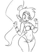 Animated Shantae Shantae_(Game) Zedrin // 650x650 // 151.9KB // gif