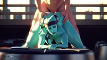 3D Aayla_Secura Animated El-Recondite Star_Wars Twi'lek // 1280x720 // 15.5MB // webm