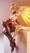 Mercy Overwatch // 2160x3840 // 11.0MB // png