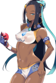 Nessa_(Pokemon) Pokemon Pokemon_Sword_and_Shield // 896x1315 // 616.0KB // png