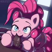 Animated My_Little_Pony_Friendship_Is_Magic Pinkie_Pie Rockset // 1000x1000 // 4.9MB // gif