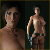 3D BenjiBonjo Blender Lara_Croft Tomb_Raider // 1999x1999 // 4.3MB // png