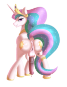 My_Little_Pony_Friendship_Is_Magic Ookami Princess_Celestia // 850x1100 // 509.2KB // png