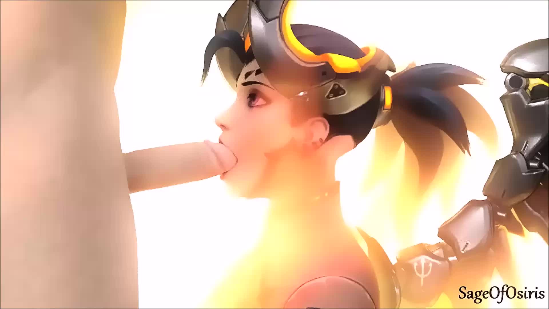 3D Animated Blender Mercy Overwatch sageofosiris // 1920x1080 // 1.4MB // webm