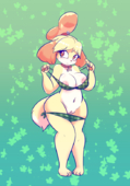 Animal_Crossing Isabelle Zedrin // 550x786 // 207.4KB // png