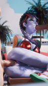 3D Blender FraxXLR Overwatch Widowmaker // 1440x2560 // 489.9KB // jpg