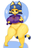 Animal_Crossing Ankha imagoic // 1178x1771 // 857.4KB // png