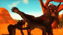 Animated Runiclodges Tauren Worgen World_of_Warcraft // 1088x612 // 19.8MB // gif