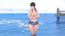Dead_or_Alive Nyotengu_(Dead_or_Alive) Shinigami_0139 // 2560x1440 // 4.5MB // png