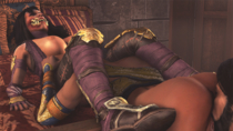 3D Mileena Mortal_Kombat Scorpion Smokescreen117 Source_Filmmaker Tanya // 1920x1080 // 2.8MB // png