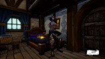 Animated Draenei Human World_of_Warcraft // 854x480 // 8.5MB // gif