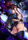 Akali Cian_yo KDA League_of_Legends // 724x1024 // 513.9KB // jpg