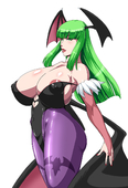 Darkstalkers Morrigan_Aensland // 884x1300 // 380.8KB // jpg