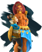 3D Blender Princess_Zelda The_Legend_of_Zelda The_Legend_of_Zelda_Breath_of_the_Wild Urbosa gerudo magmallow // 682x850 // 2.2MB // png