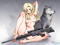 Metal_Gear_Solid MinaCream sniper_wolf // 1349x1000 // 222.5KB // jpg