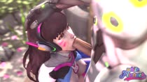 3D Animated D.Va Genji Overwatch Sound Source_Filmmaker whitefiretruck // 1280x720 // 10.0MB // mp4